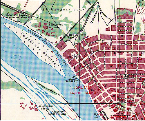 Поселок рыбачье карта